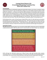 The complete E-Learning & Reopening Transition Plan