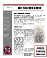 The Mustang Memo - October 2018