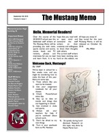 The Mustang Memo - September 2018
