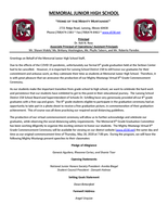 Virtual Mighty Mustangs Graduation Announcement